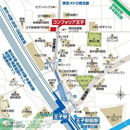 コンフォリア王子の物件内観写真